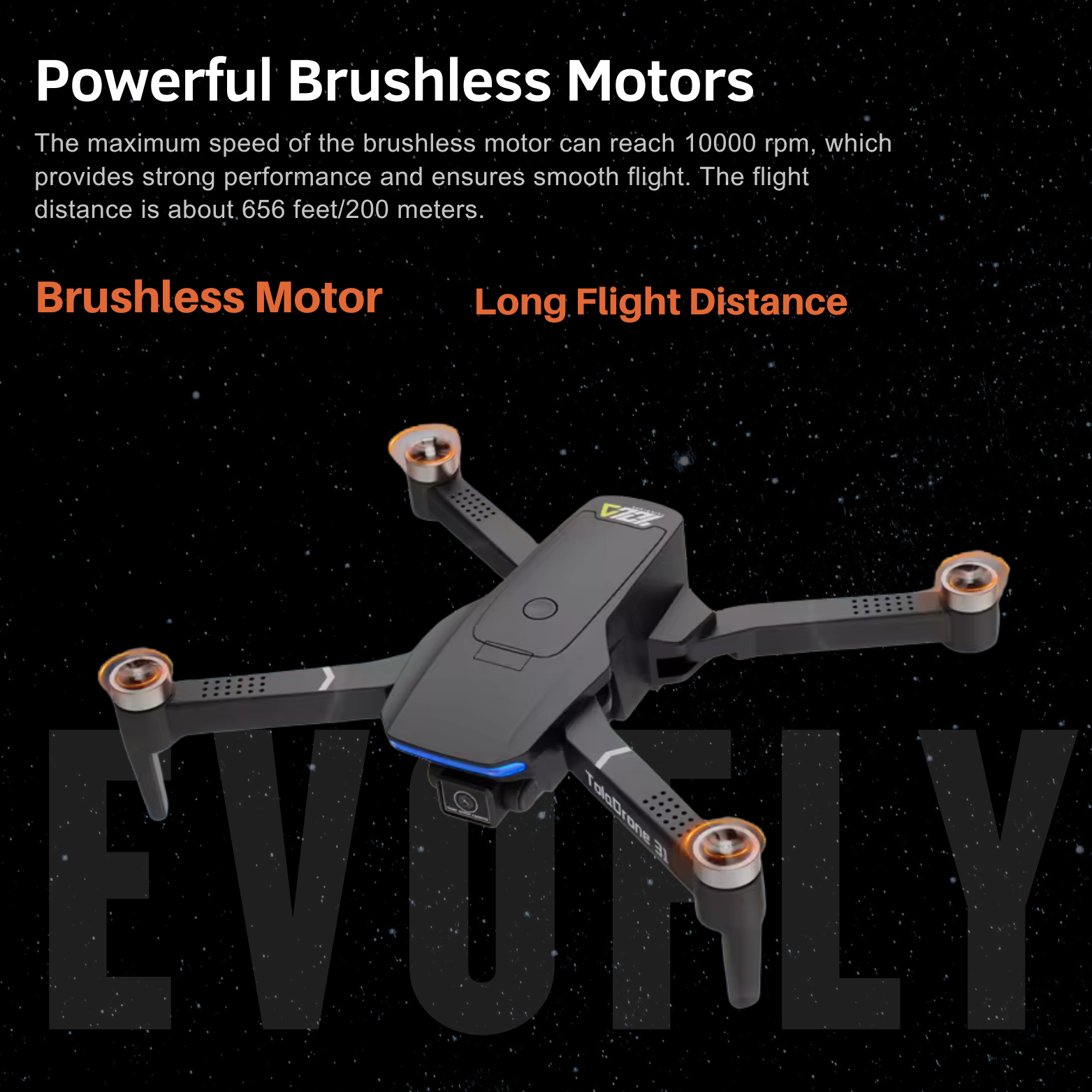 D31 GPS Drone with 4K Camera – Brushless Motor, GPS Navigation & Auto Return Home
